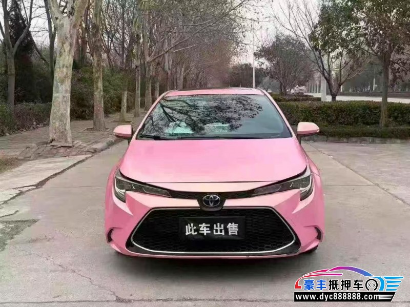 19年丰田雷凌轿车抵押车出售