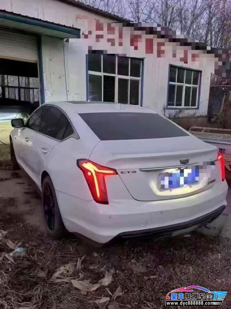 23年凯迪拉克CT5轿车抵押车出售