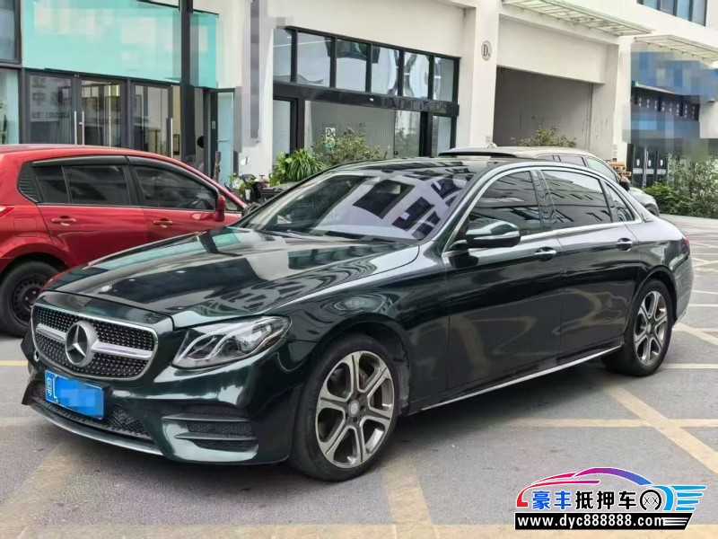 17年奔驰E轿车抵押车出售