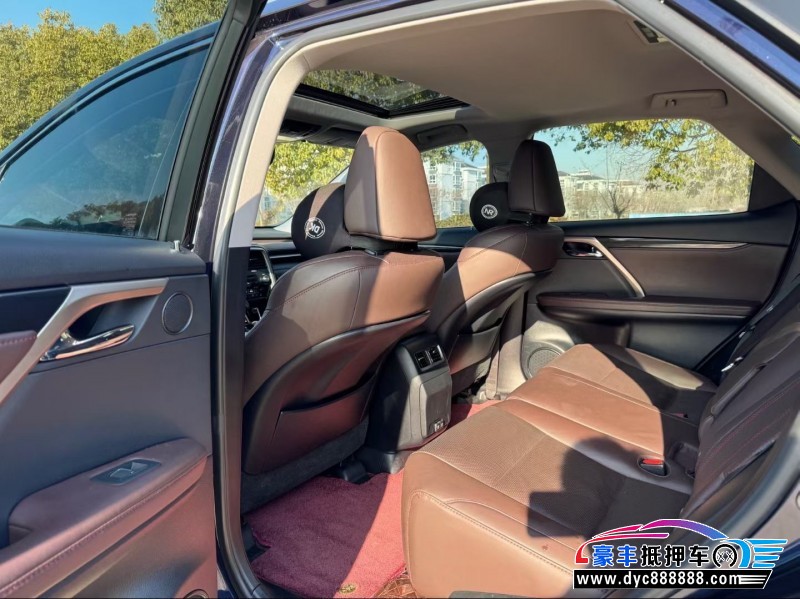 22年雷克萨斯RX轿车抵押车出售