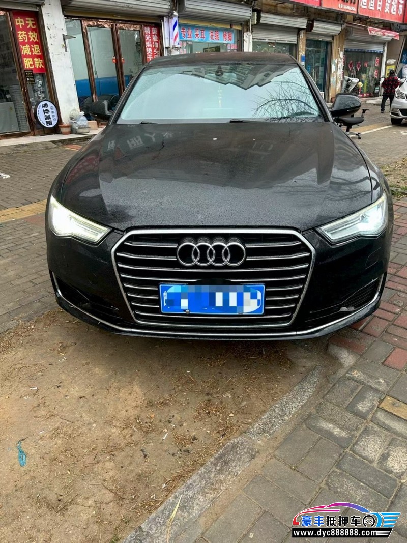 17年奥迪A6L轿车抵押车出售