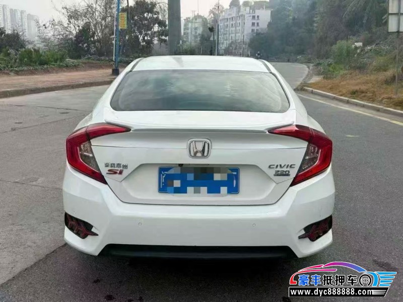 16年本田思域轿车抵押车出售