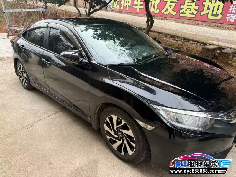 19年本田思域轿车抵押车出售