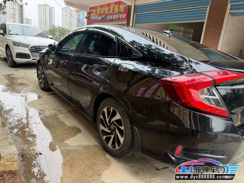 19年本田思域轿车抵押车出售