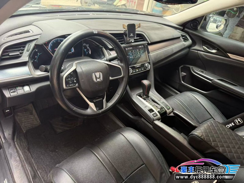 19年本田思域轿车抵押车出售