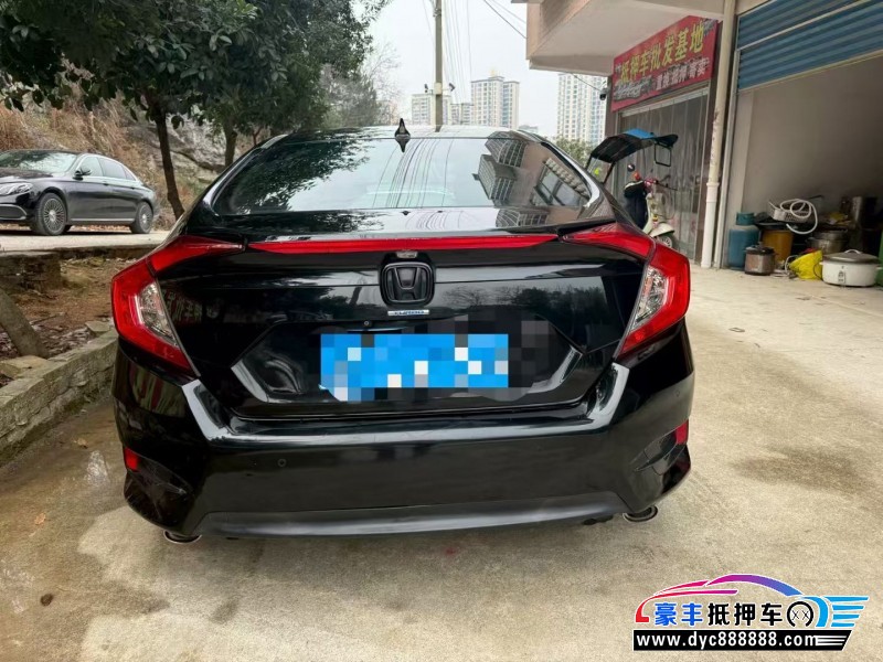 19年本田思域轿车抵押车出售