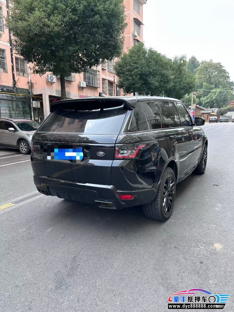 21年路虎揽胜运动版SUV抵押车出售