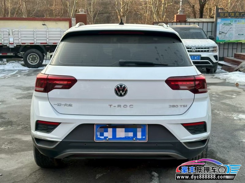 21年大众探歌轿车抵押车出售