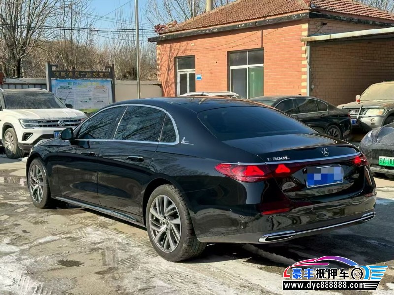 24年奔驰E轿车抵押车出售