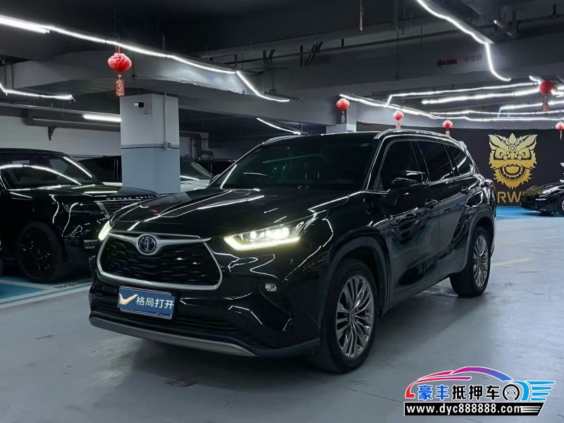 22年丰田汉兰达轿车抵押车出售