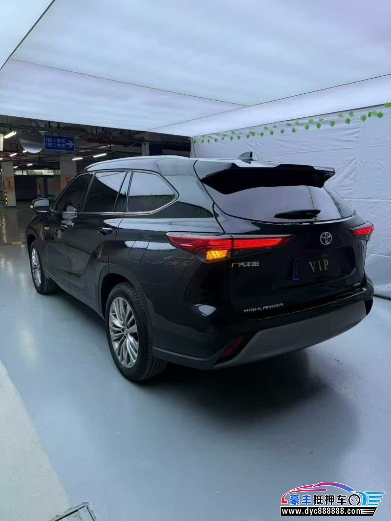 23年丰田汉兰达轿车抵押车出售