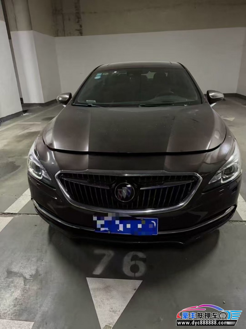 17年别克君越轿车抵押车出售