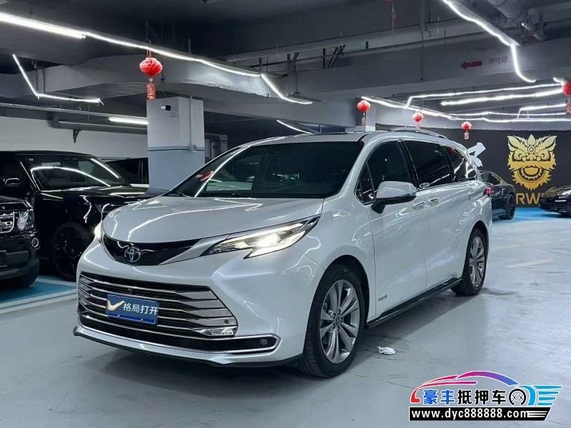 23年丰田塞纳轿车抵押车出售