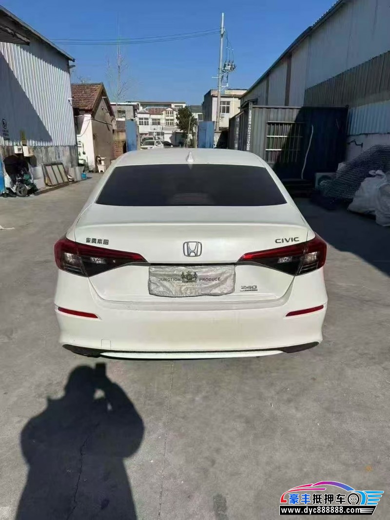 24年本田思域轿车抵押车出售