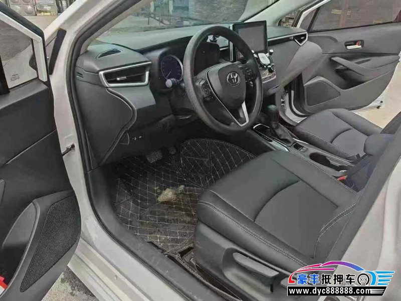 22年丰田卡罗拉轿车抵押车出售