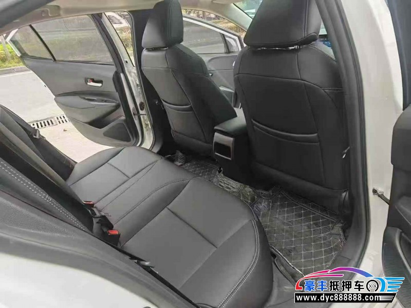 22年丰田卡罗拉轿车抵押车出售