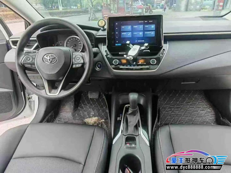 22年丰田卡罗拉轿车抵押车出售