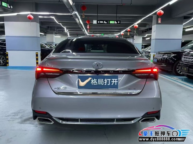 22年丰田亚洲龙轿车抵押车出售