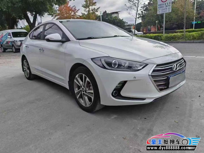 18年现代领动轿车抵押车出售