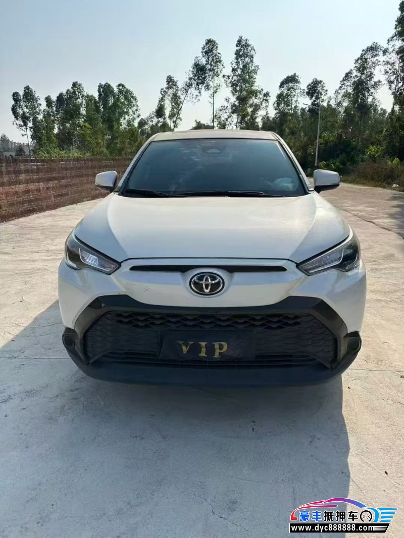 抵押车出售23年丰田锋兰达轿车