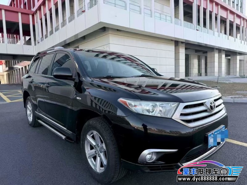 15年丰田汉兰达轿车抵押车出售