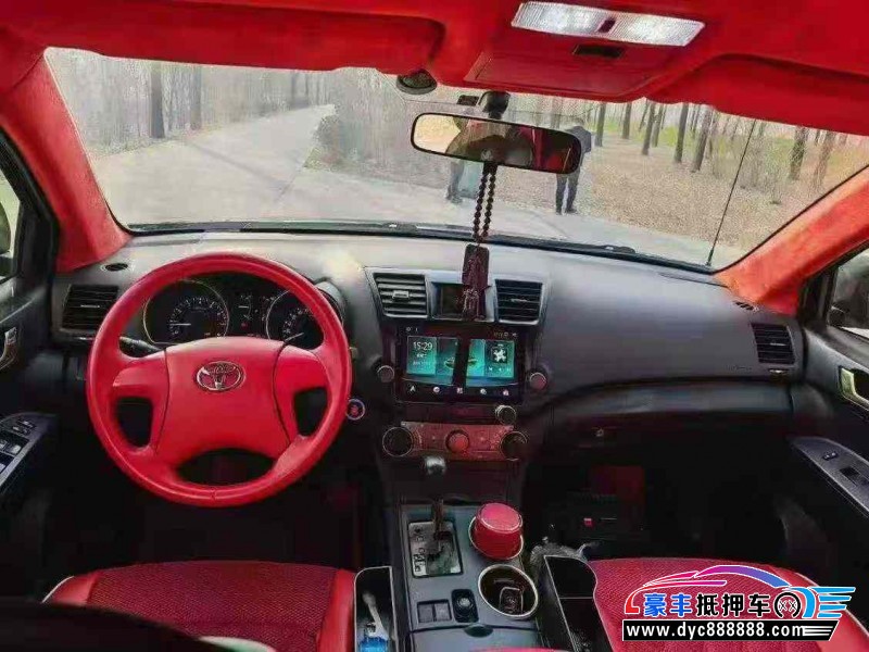 14年丰田汉兰达轿车抵押车出售