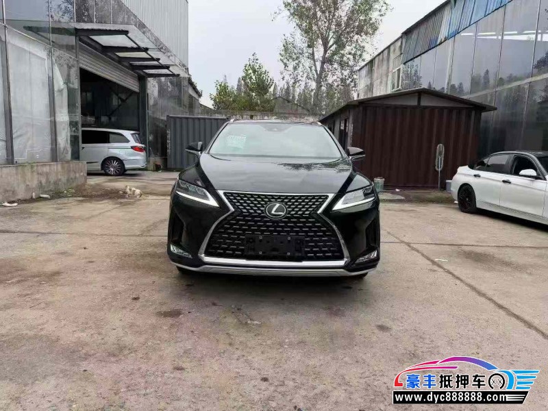 22年雷克萨斯RX轿车抵押车出售