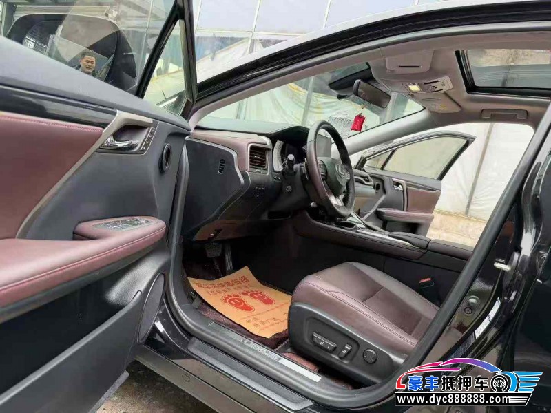 22年雷克萨斯RX轿车抵押车出售