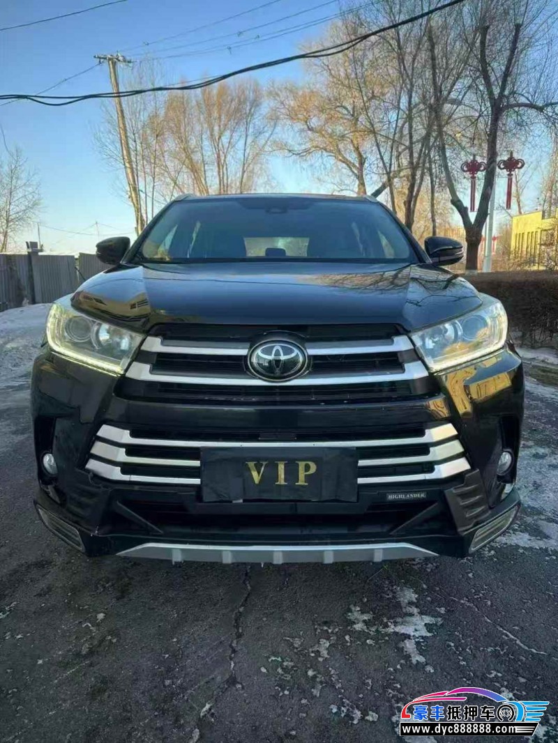 20年丰田汉兰达轿车抵押车出售