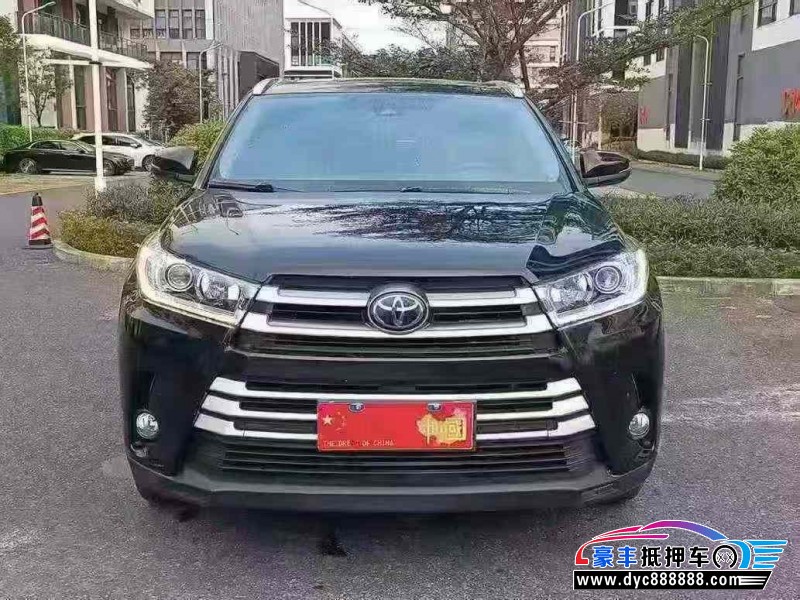 21年丰田汉兰达轿车抵押车出售