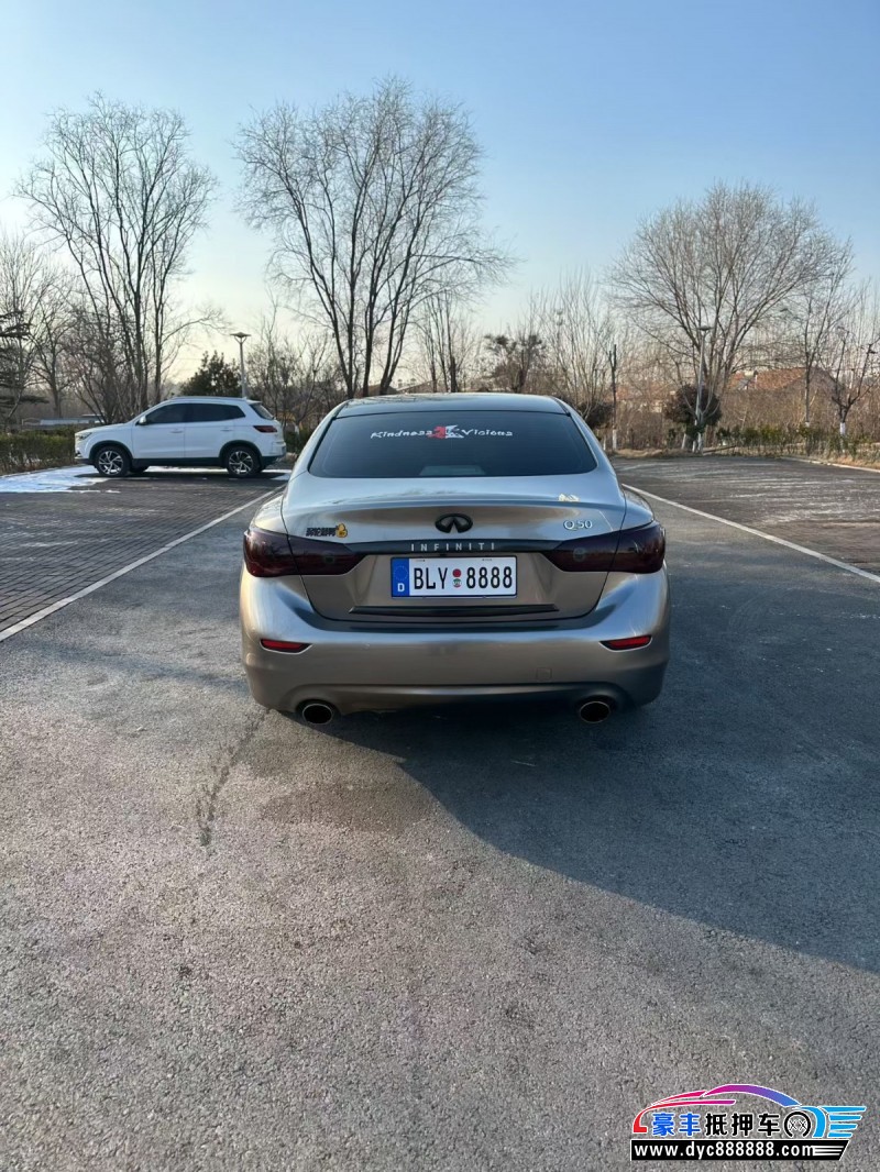 16年英菲尼迪Q50L轿车抵押车出售