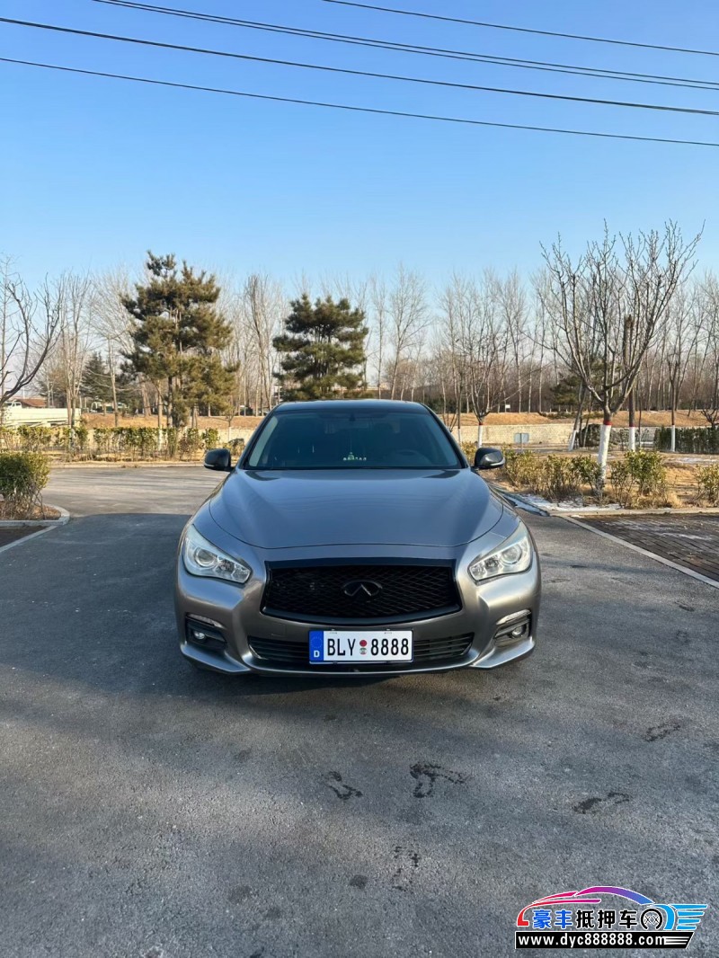抵押车出售16年英菲尼迪Q50L轿车