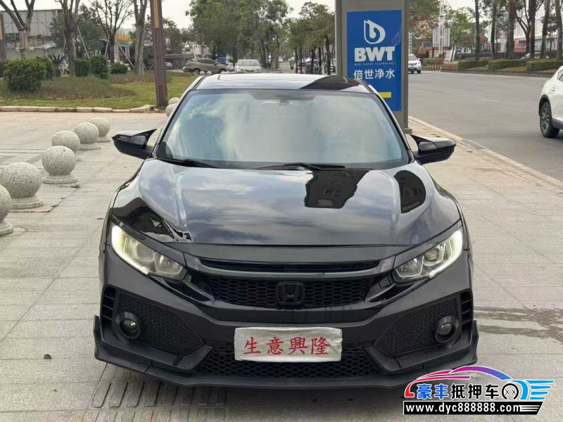 18年本田思域轿车抵押车出售