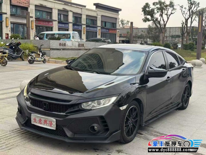 18年本田思域轿车抵押车出售