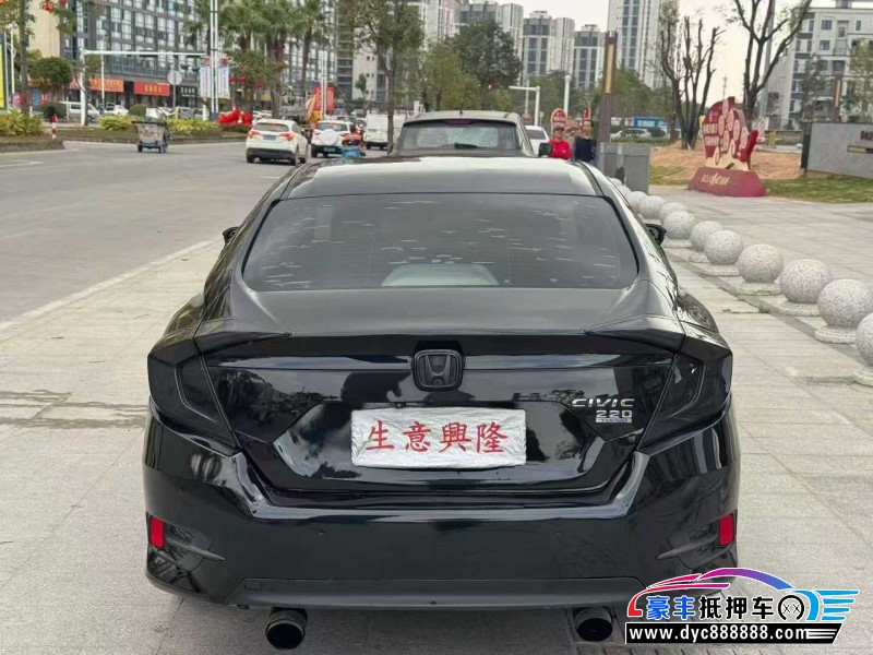 18年本田思域轿车抵押车出售