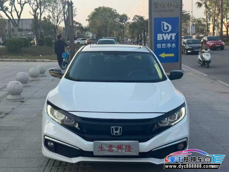 21年本田思域轿车抵押车出售