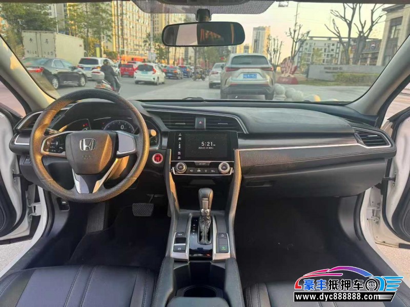 21年本田思域轿车抵押车出售