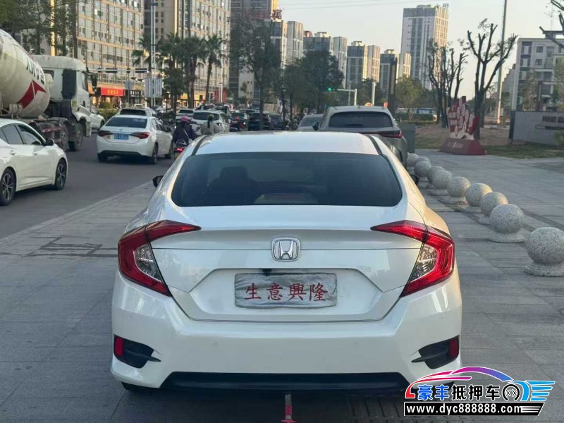 21年本田思域轿车抵押车出售