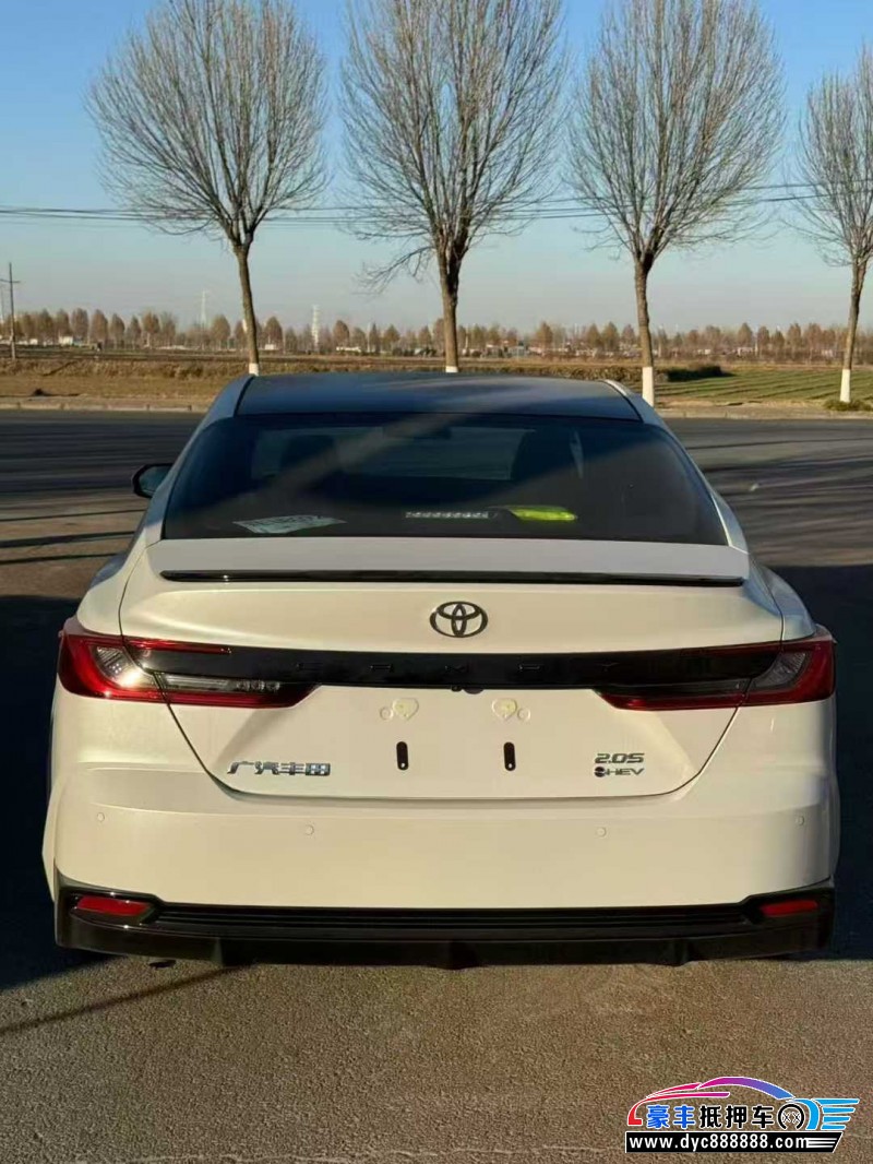 25年丰田凯美瑞轿车抵押车出售