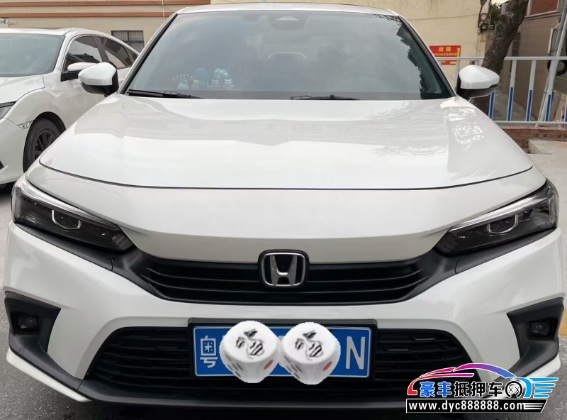 抵押车出售23年本田思域轿车