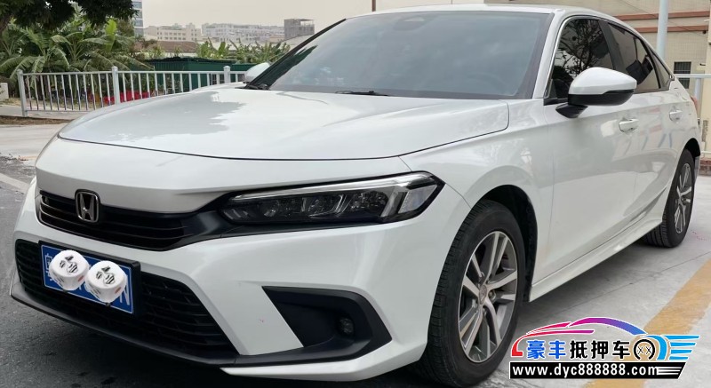 23年本田思域轿车抵押车出售