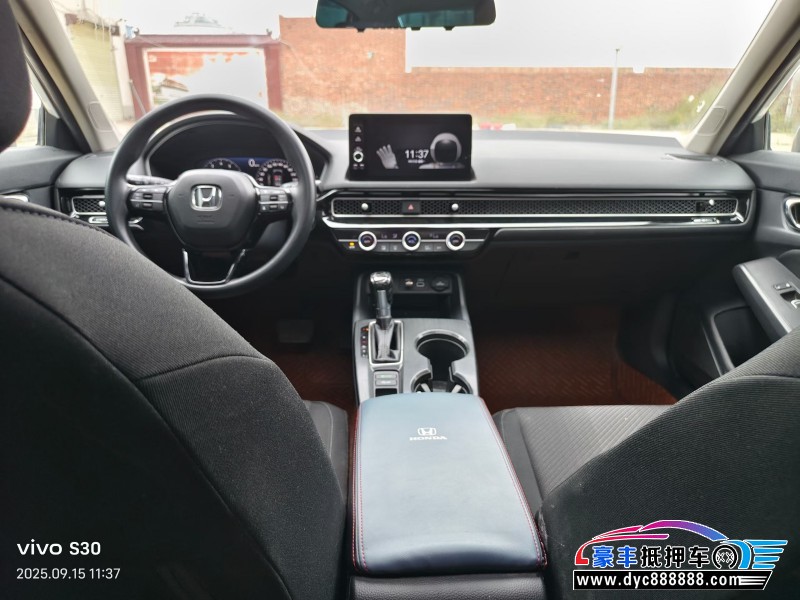 24年本田思域轿车抵押车出售