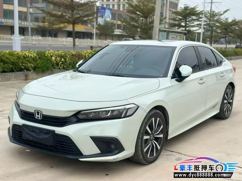 23年本田思域轿车抵押车出售