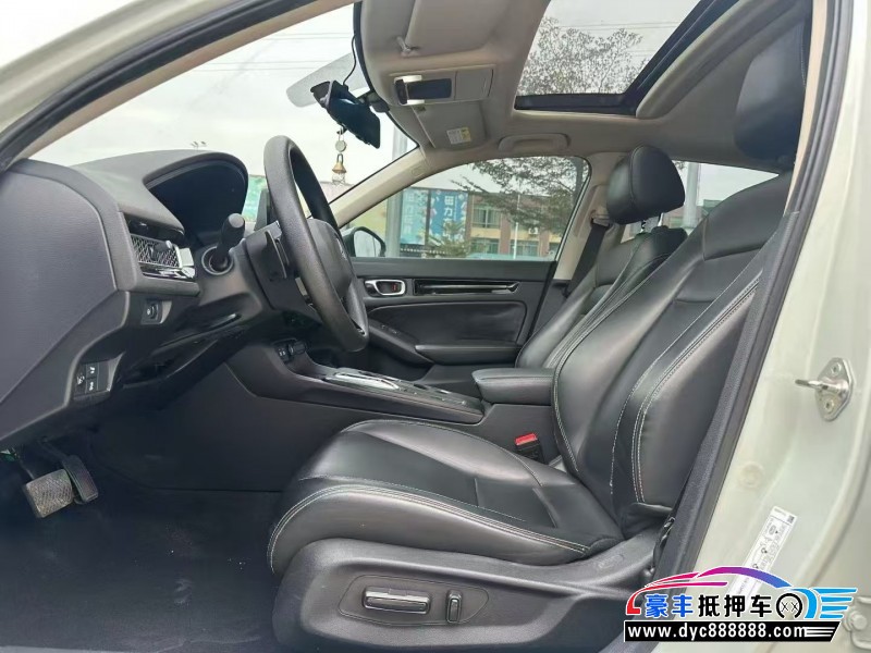 23年本田思域轿车抵押车出售