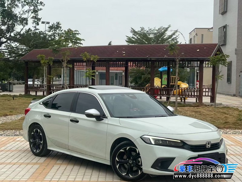 22年本田思域轿车抵押车出售