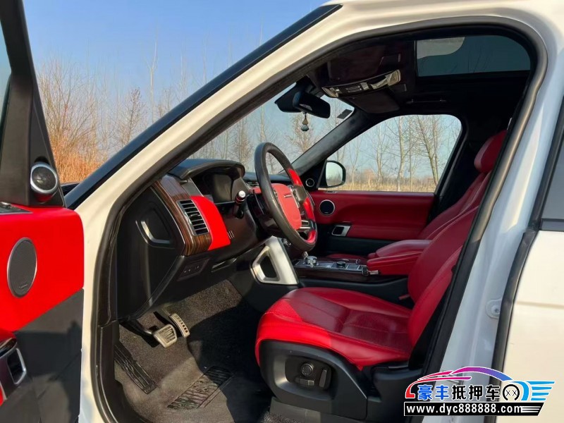 16年路虎揽胜行政轿车抵押车出售