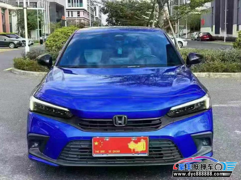 22年本田思域轿车抵押车出售