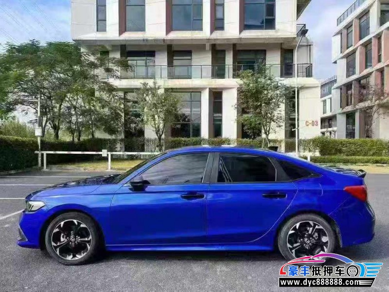 22年本田思域轿车抵押车出售