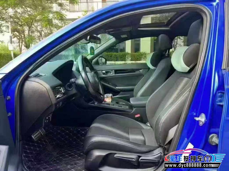 22年本田思域轿车抵押车出售