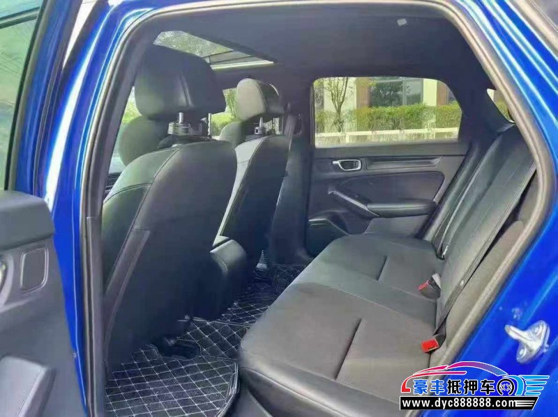 22年本田思域轿车抵押车出售